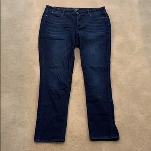 Talbots Flawless five-pocket straight 14w